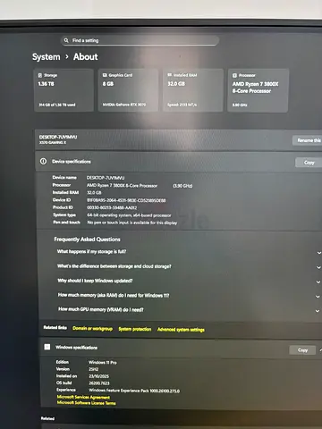 Gaming / Workstation PC for Sale – Full Setup Included