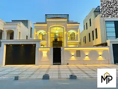 A villa with a distinctive classic design for sale – two floors and a roof with central air condit