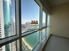 2BR apartment for rent in Al Khan with master bedroom, 3 bathrooms, large layout, panoramic windows