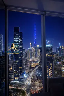 Premium Vacant Office on High Floor | Burj Khalifa &amp; Canal Views | Park Lane Tower, Business Bay