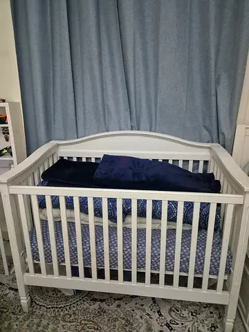 Beautiful White Crib for Sale