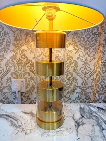 Elegant Gold Table Lamp set of 2