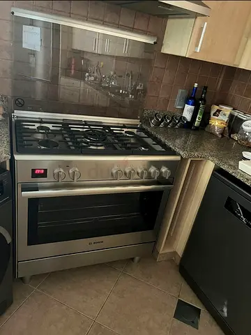 Bosch 5 Gas Burners Cooker heavy Duty Full Automatic Full Safety HSG738357M FREE DELIVERY +WARRANTY