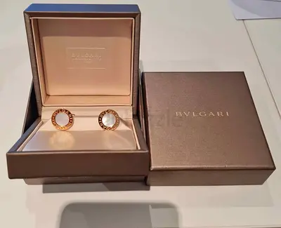 Bvlgari Gold Rose Cufflinks
