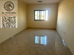 A distinctive studio apartment, first occupancy, available for annual rent, located in the Al Jurf a