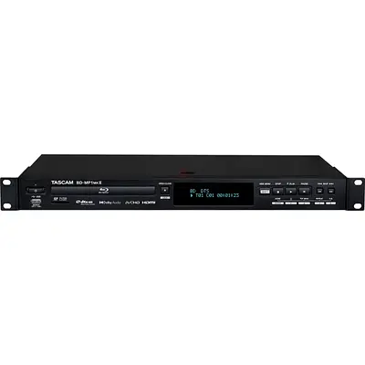 TASCAM BD-MP1MKII Blu-Ray Player with SD and USB Playback (1 RU)