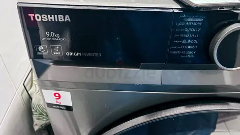 Toshiba 9kg Front Load Washing Machine Fully Automatic