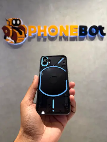 Nothing Phone 1 ( 8GB + 256GB) Black Color - Like New Condition with 12 Months Warranty