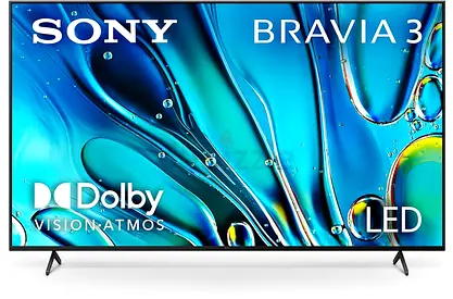 Sony Bravia S30 75 Inch, 4K HDR Smart TV, Google TV with Dolby Vision Atmos,2024