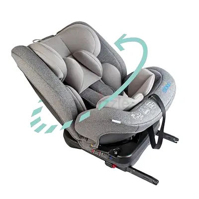 Moon Rover 360° Rotating Car Seat with ISOFIX – Like New