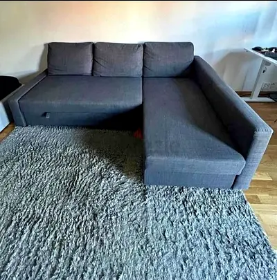 Comfortable Grey Sectional Sofa bed for Sale