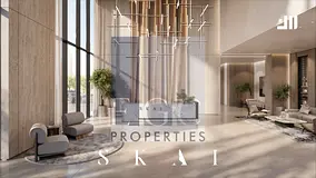 Sea View 2 Bedroom Apartment | Skai Tower, Mina Al Arab