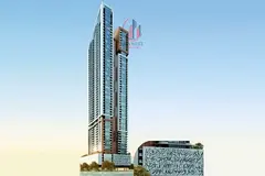 Fully Furnished Apartment with Direct Sea View – 3-Bedroom Unit in Faradis Tower, Al Mamzar – Sh