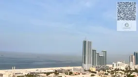 Prime Sea View | Large 2BR Apartment with Parking – Ajman One