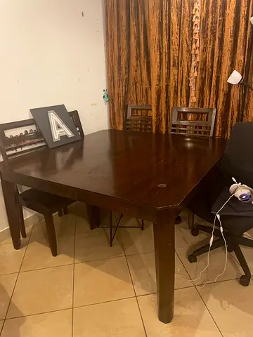 Solid Wood Dining Table without chairs