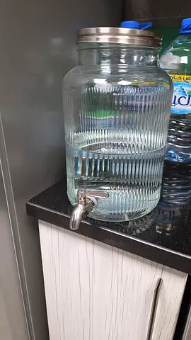 IKEA Glass Water Dispenser with Tap