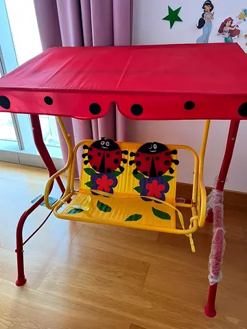 Lady bug swing for children and parks toys
