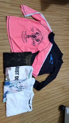 T shirt  swimming, sun  water proof long sleeves (8 to 10 years)