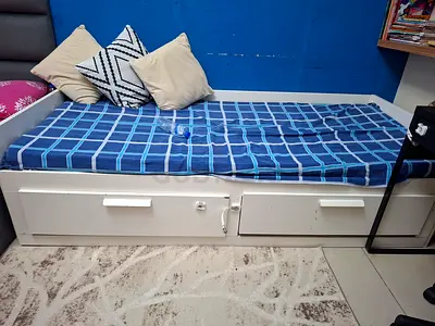 IKEA bed without mattress