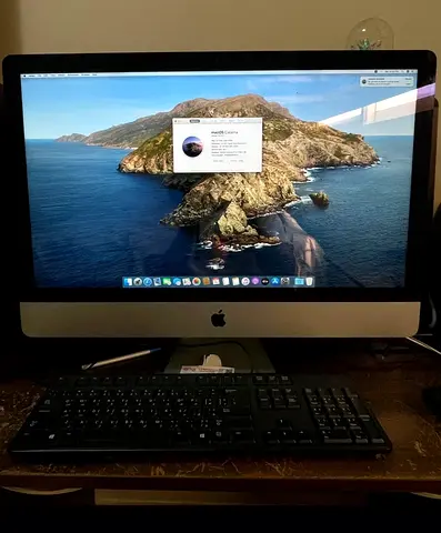 27-inch iMac (Late 2013, i7, 32GB RAM, Dual OS MacOS Catilina + Windows 10/11 installed)