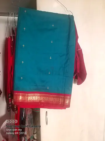 Beautiful Traditional Sari with Intricate Work