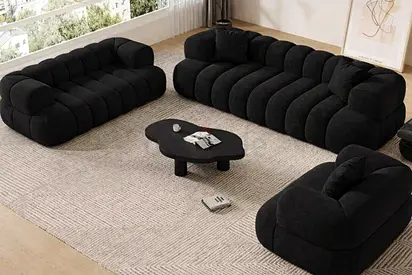 6 seater luxury brand new sofa set