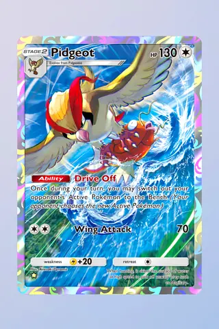 Pokemon TCG Pocket - Full Art Pidgeot (1 Star) - English - Digital Card