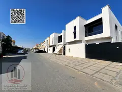 Villa for sale in Al Yasmeen area, Ajman. Modern design, ground floor, first floor, and roof (5 mast