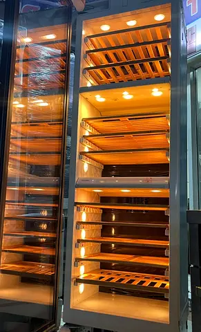 Miele latest model wine fridge built-in 3 zone temperature fully-integrated