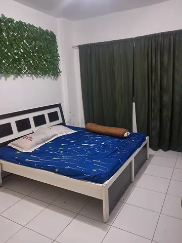 Furnish family room al qusais e dafza metro attch bathroom