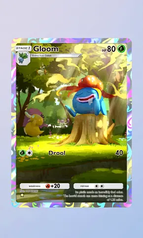 Pokemon TCG Pocket - Full Art Gloom (1 Star) - English - Digital Card
