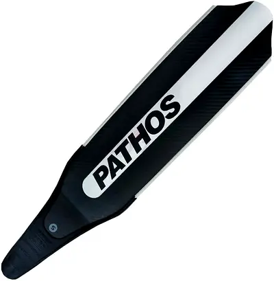 Brand new Pathos carbon Spearfishing fins with pathos foot pocket size 44.5 for sale
