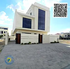 Luxury villa for sale in Al-Aliya area, 6 bedrooms, majlis, 2 living rooms, maid's room, electri
