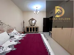 INCLUDING ALL PARKING FREE Fully furnished cheapest 3bhk 2bath balcony ready to move hot location ea