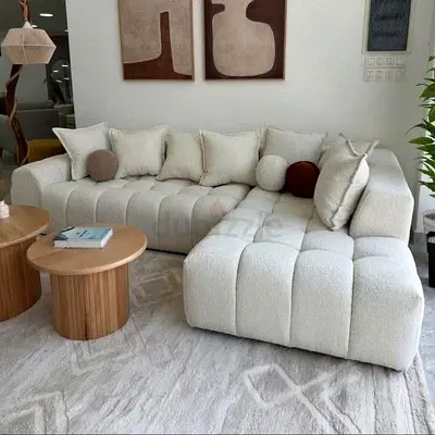 Stylish Curved Sectional Sofa