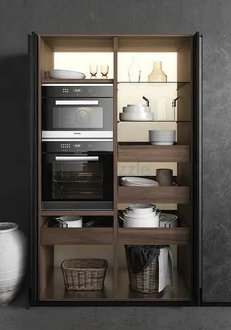 Miele latest model series 6400 electric oven  microwave set built-in integrated model