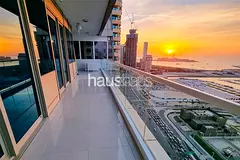 Full Sea View | Unique &amp; Rare | Furnished 2BR+Offi