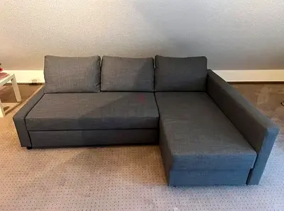Comfortable Grey Sectional Sofa bed for Sale