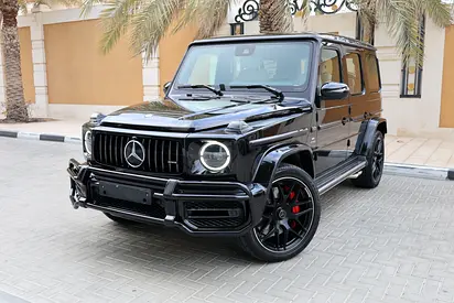 MERCEDES BENZ G63 AMG ( NIGHT PACKAGE )-110000KM-2021-GCC SPECS-UNDER WARRANTY