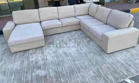 Looks great Condition Ikea Kivik U Shape Sofa Beige