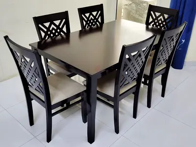 Brand new dining table with 6 chairs for sell