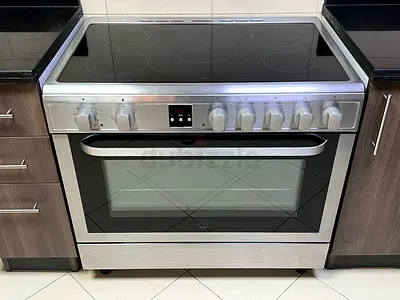 Hoover electric cocker 5 burner freestanding 90cm