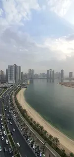 For Sale Stunning Duplex Apartment in Al Khan with Front Lake View