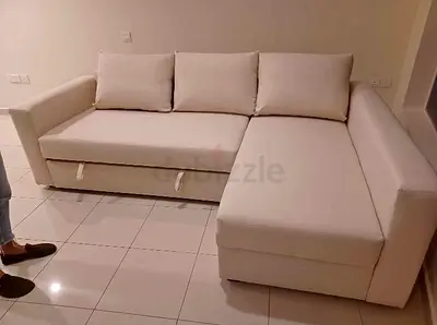Comfortable and Modern L-Shaped Sofa bed with Storage