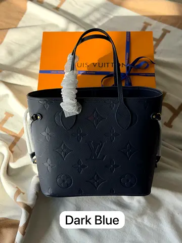 Elegant Dark Blue Louis Vuitton Handbag