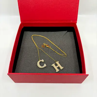 Carolina Herrera CHic Audrey Necklace with Pearl