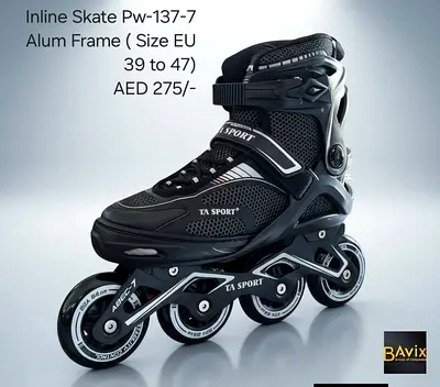 Inline Skate Pw-137-7 Alum Frame ( Size EU 39 to 47)