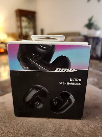 Bose Ultra Open Ear True Wireless Earbuds with up to 7 Hours Battery Life 1 Hour Charging Time Black
