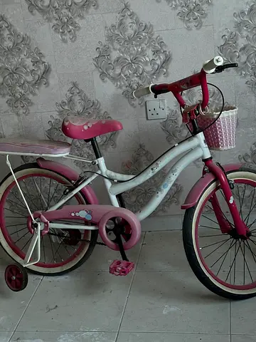 Charming Pink Bicycle for Kids