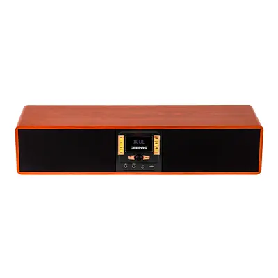 Geepas,Soundbar,GSRB150WD,Brown,180W,Bluetooth,AUX,Optical,Mic,Remote,2YearWarranty,FreeDelivery